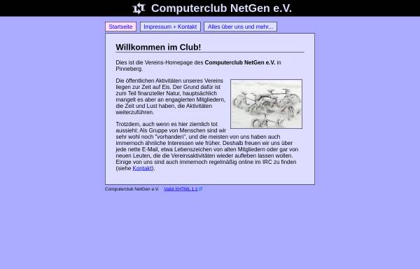 Vorschau von www.netgen.de, Computerclub NetGen e.V.