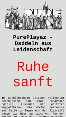 Vorschau der mobilen Webseite board.pureplayaz.de, PurePlayaz