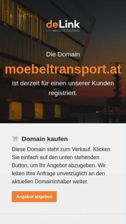 Vorschau der mobilen Webseite www.moebeltransport.at, Transportring