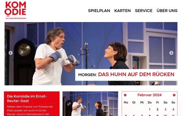 Vorschau von www.theater-am-kurfuerstendamm.de, Theater und Komödie am Kurfürstendamm