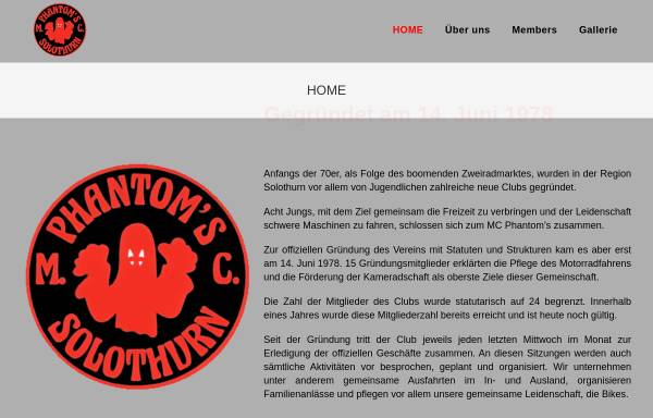 Vorschau von www.mc-phantoms.ch, Phantoms MC Solothurn
