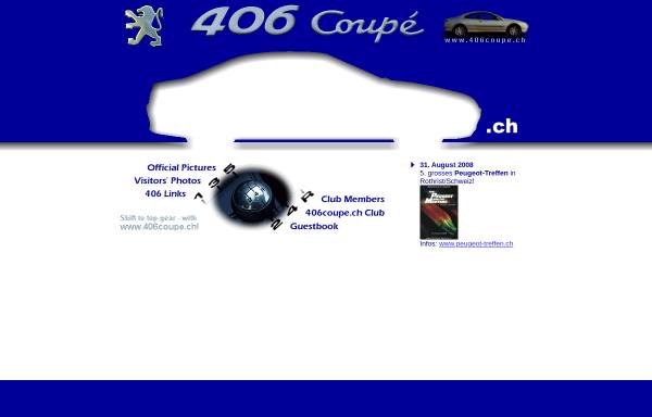 Bubble's Peugeot 406 Coupé Page