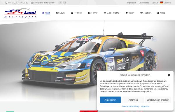 Vorschau von land-motorsport.de, Land Motorsport GmbH