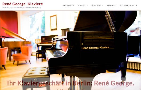 Vorschau von george-klaviere.de, René George Klaviere