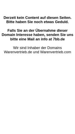 Vorschau der mobilen Webseite www.warenvertrieb.de, Thomas Bamberg