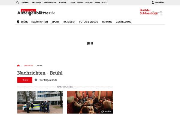Vorschau von www.schlossbote.de, Brühler Schlossbote