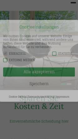 Vorschau der mobilen Webseite www.kanzlei-kentenich.de, Kentenich, Alexandra