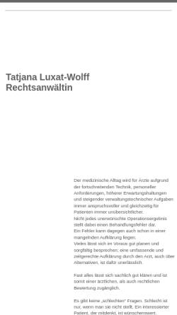 Vorschau der mobilen Webseite www.ra-luxat.de, Luxat, Tatjana