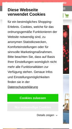Vorschau der mobilen Webseite www.der-weinmakler.de, Der Weinmakler