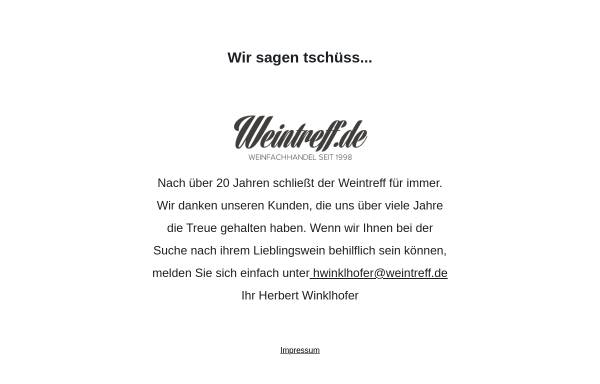 Weintreff, Herbert Winklhofer