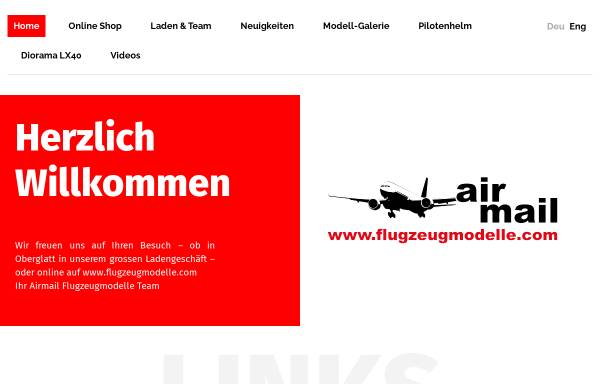 Vorschau von flugzeugmodelle.com, Airmail Flugzeugmodelle GmbH