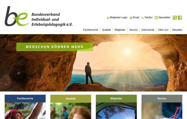 Vorschau von www.bundesverband-erlebnispaedagogik.de, Bundesverband Erlebnispädagogik e.V.