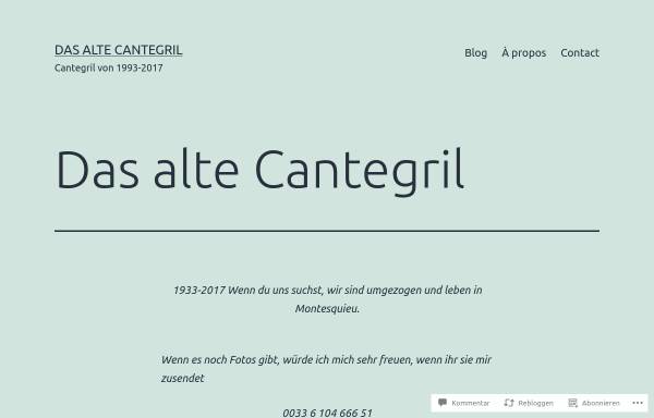Vorschau von www.cantegril.de, Cantegril - Erlebnispädagogik in Südfrankreich