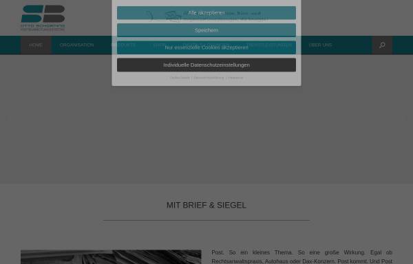 Vorschau von www.schorning.de, Otto Schorning Postbearbeitungssyteme GmbH