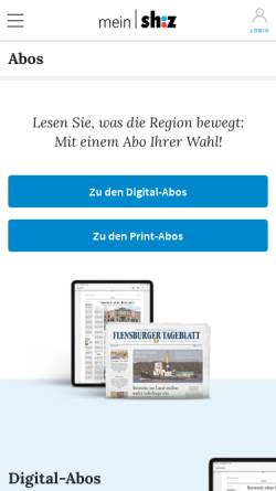 Vorschau der mobilen Webseite www.syltmagazin.de, Sylt-Magazin