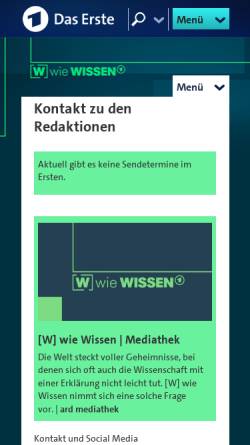 Vorschau der mobilen Webseite www.daserste.de, DasErste.de: Hat Sylt noch eine Chance?