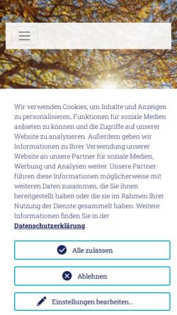 Vorschau der mobilen Webseite www.freiburger-wochenbericht.de, Freiburger Wochenbericht