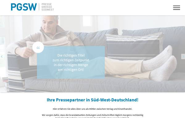 Vorschau von www.swv-presse.de, Südwest-Vertrieb