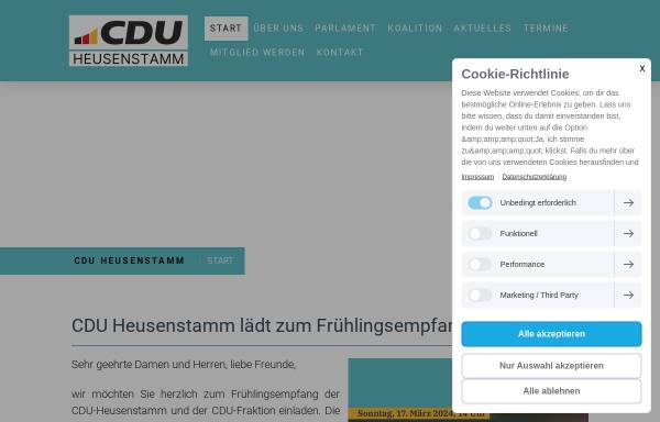 Vorschau von cdu-heusenstamm.de, CDU-Heusenstamm