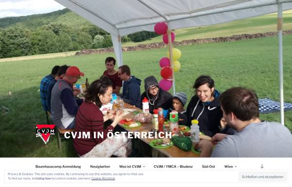 Vorschau von www.ymca.at, Christlicher Verein Junger Menschen Wien (CVJM )