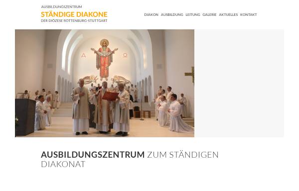 Ständiges Diakonat im Bistum Rottenburg