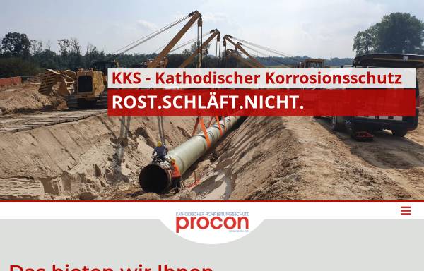 Vorschau von www.procon-kks.de, ProCon GmbH