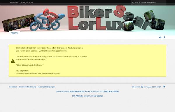 Vorschau von www.biker-saarlorlux.com, Biker Saar-Lor-Lux
