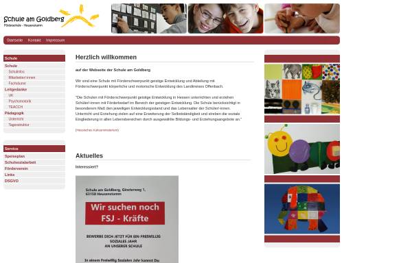 Vorschau von www.schuleamgoldberg.de, Schule am Goldberg Heusenstamm