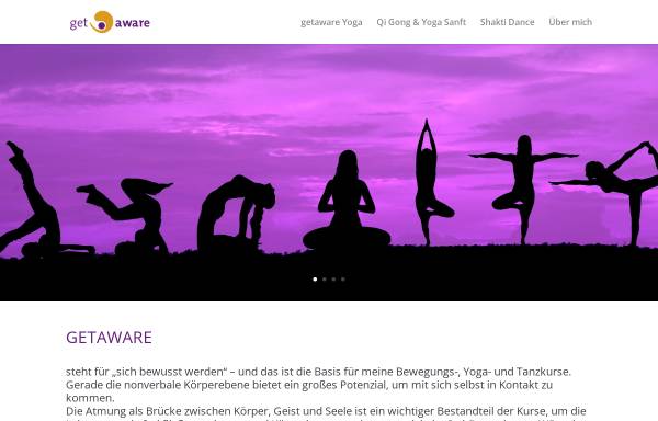 Vorschau von www.getaware.de, Getaware - Renate Geist-Wree und Thomas Wree