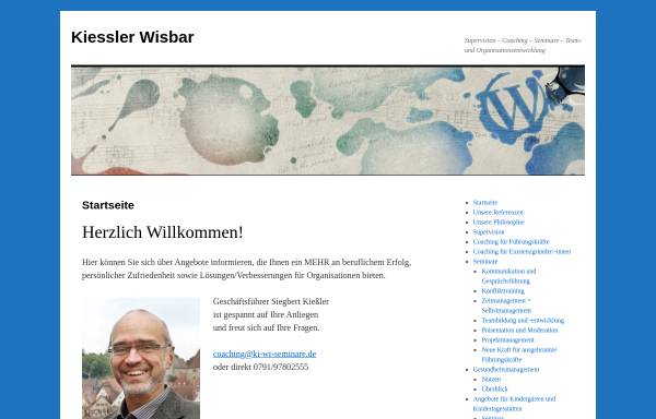 Vorschau von www.ki-wi-seminare.de, Kießler-Wisbar - Coaching & Seminare