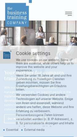 Vorschau der mobilen Webseite www.steffen-marketing.ch, Steffen Strategic Marketing & Management
