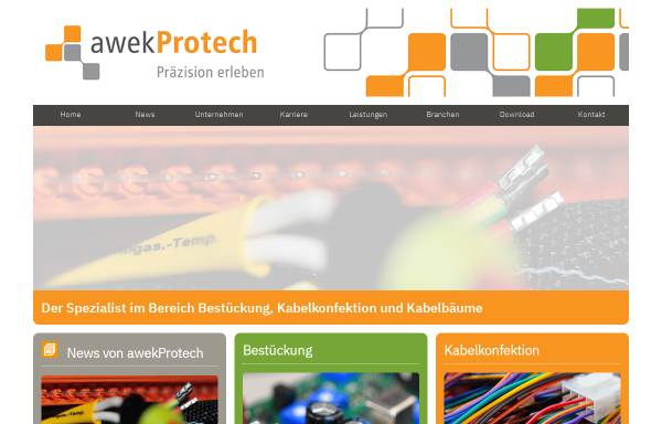 Vorschau von awek-protech.de, AWEK Protech GmbH