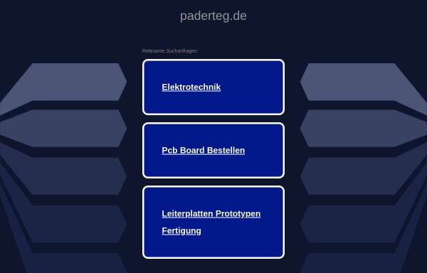 Vorschau von www.paderteg.de, PaderTeg GmbH
