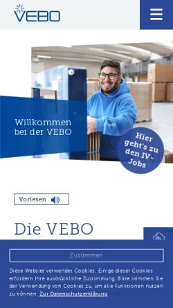 Vorschau der mobilen Webseite www.vebo-zuchwil.ch, VEBO Zuchwil 2