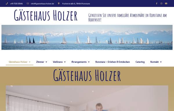 Vorschau von www.gaestehaus-holzer.de, Gästehaus Holzer