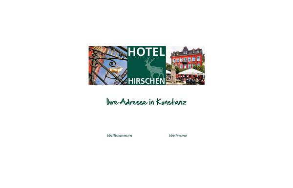 Vorschau von www.hirschen-konstanz.de, Hotel Hirschen