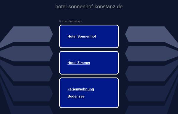 Hotel Sonnenhof Garni