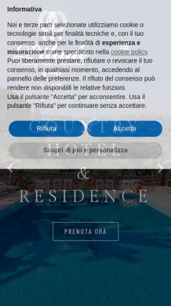 Vorschau der mobilen Webseite www.hoteldapilade.it, Hotel Residence Da Pilade