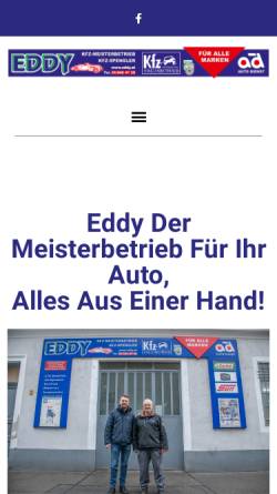 Vorschau der mobilen Webseite www.eddy.at, Eddys KFZ-Meisterbetrieb
