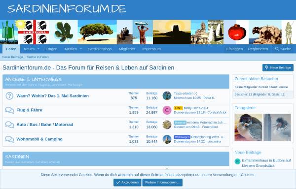 Sardinien Forum