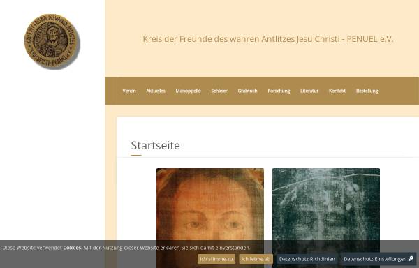 Vorschau von www.antlitz-christi.de, Wallfahrtskirche zum Heiligen Antlitz