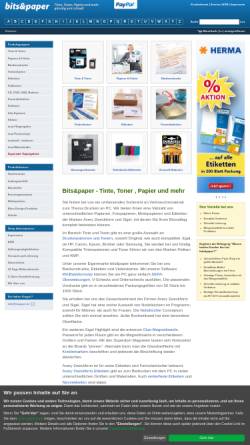 Vorschau der mobilen Webseite www.bitspaper.net, BitsPaper