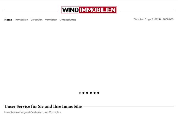 Vorschau von www.wind-immobilien.de, Wind Immobilien