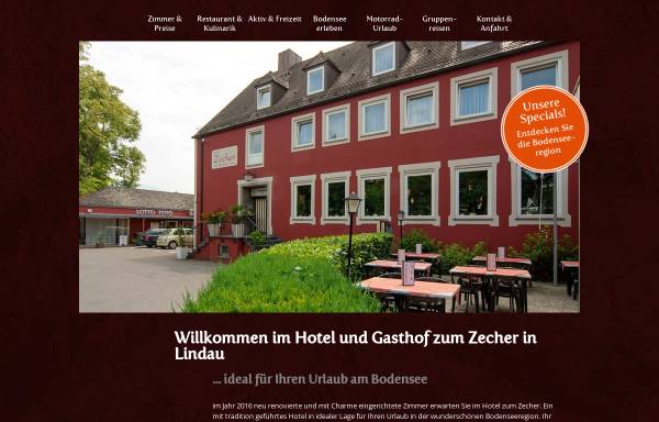 Vorschau von www.gasthof-zecher.de, Gasthof Zum Zecher