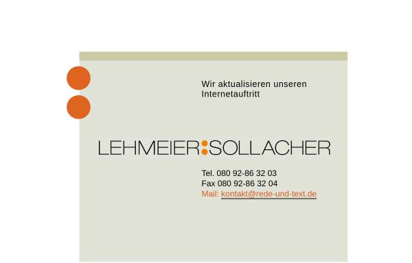 Vorschau von www.rede-und-text.de, Lehmeier:Sollacher