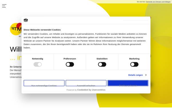 Vorschau von www.ortmann-kollegen.de, Ortmann und Kollegen