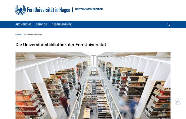 Vorschau von www.ub.fernuni-hagen.de, Universitätsbibliothek
