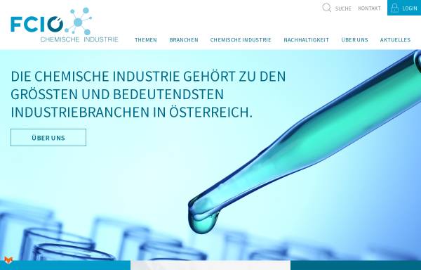 Vorschau von fcio.at, Fachverband der chemischen Industrie Österreichs