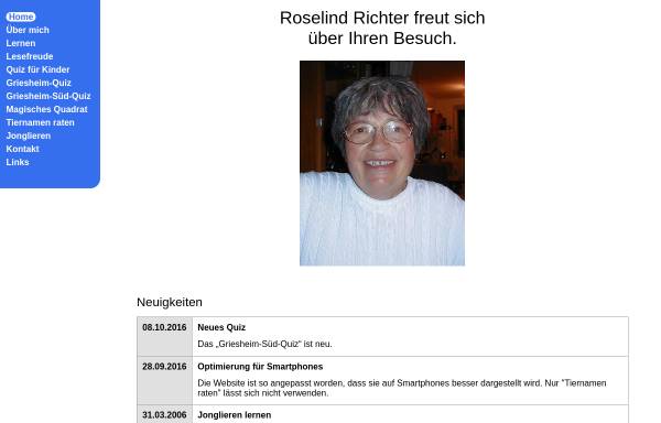 Vorschau von roselind-richter.de, Richter, Roselind