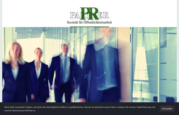 Vorschau von www.prpartner.de, PR Partner Societät für Öffentlichkeitsarbeit GmbH (GPRA)